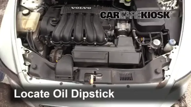 2007 Volvo V50 2.4i 2.4L 5 Cyl. Aceite Controlar nivel de aceite